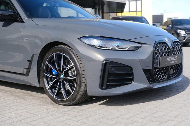 BMW 4-SERIE Gran Coupé M440i xDrive High Executive M Sport Schuifdak HUD LaserLed Dravitgrau ACC 360 Camera