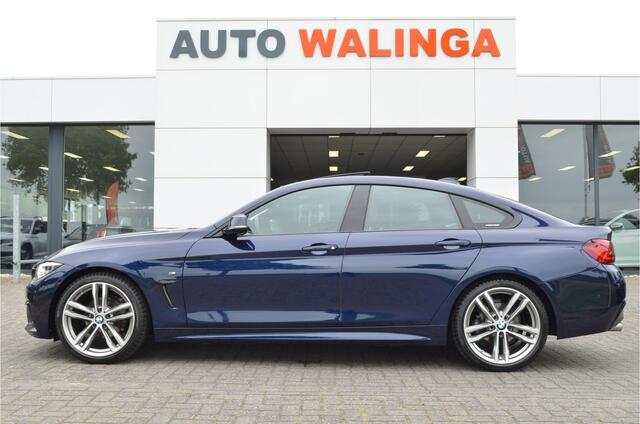 BMW 4-SERIE Gran Coupé 418i M Sport Schuif/-kantel dak | Leer | Trekhaak elektr | a.Camera | Groot navi | Stoelverwarming | DAB
