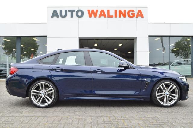 BMW 4-SERIE Gran Coupé 418i M Sport Schuif/-kantel dak | Leer | Trekhaak elektr | a.Camera | Groot navi | Stoelverwarming | DAB