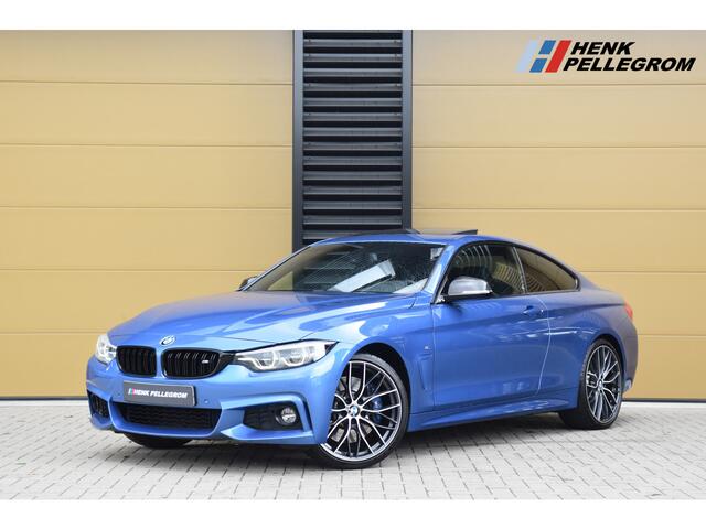 BMW 4-SERIE Coupé 430i * M Sportpakket * Harman Kardon * Glasdak * Achteruitrijcamera * LED * DAB * Leder *