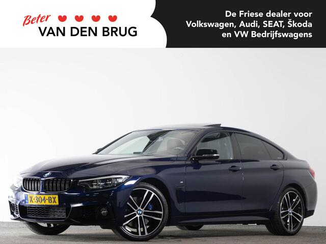 BMW 4-SERIE Gran Coupé 418i 136 PK M-Sport AUTOMAAT | LED | Schuifkanteldak | 19 Inch Velgen | Stoel&Stuurwiel Verwarming | Achteruitrijcamera | Navigatie |