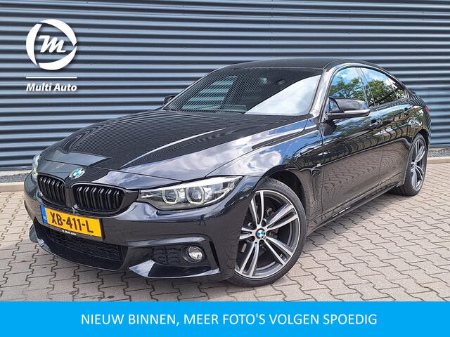 BMW 4-SERIE Gran Coupé 420i M-Sport | Sportstolen | Camera | Cruise Control | Navigatiesysteem full map | 19" | Elektrisch bedienbare achterklep |