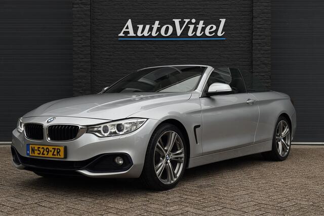 BMW 4-SERIE Cabrio 420i | Sportleder | Stoel-Stuur-Nek Verwarming | Harman Kardon | Memory | 19" Inch