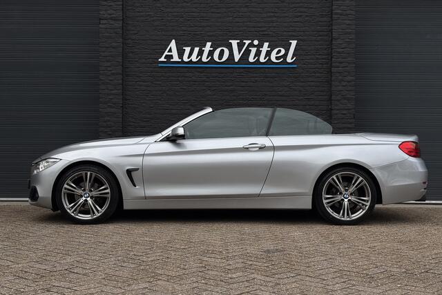 BMW 4-SERIE Cabrio 420i | Sportleder | Stoel-Stuur-Nek Verwarming | Harman Kardon | Memory | 19" Inch