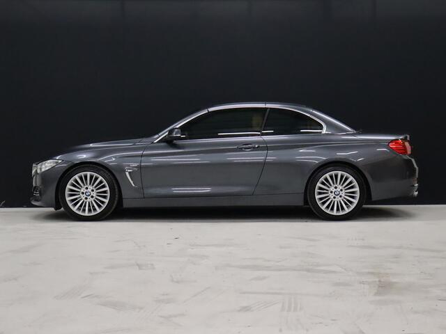 BMW 4-SERIE Cabrio 420i Centennial High Executive [MEMORY SEATS, VOL LEDER, STOELVERWARMING, PDC ACHTER, BLUETOOTH, CRUISE, CLIMATE, NIEUWSTAAT]