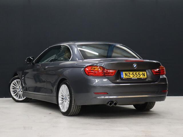 BMW 4-SERIE Cabrio 420i Centennial High Executive [MEMORY SEATS, VOL LEDER, STOELVERWARMING, PDC ACHTER, BLUETOOTH, CRUISE, CLIMATE, NIEUWSTAAT]