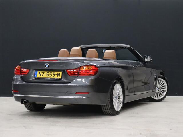 BMW 4-SERIE Cabrio 420i Centennial High Executive [MEMORY SEATS, VOL LEDER, STOELVERWARMING, PDC ACHTER, BLUETOOTH, CRUISE, CLIMATE, NIEUWSTAAT]