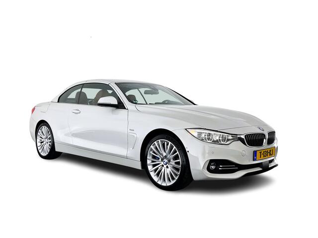 BMW 4-SERIE Cabrio 435d xDrive Centennial High Executive Aut. *HEAD-UP | FULL-LEATHER | FULL-LED | ADAPTIVE-CRUISE | MEMORY-PACK | AIR-SCARF | BLIND-SPOT | HIFI-SOUND | KEYLESS | DAB+ | SPORT-SEATS | CAMERA | NAVI-FULLMAP | 19''ALU*