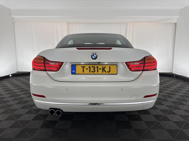 BMW 4-SERIE Cabrio 435d xDrive Centennial High Executive Aut. *HEAD-UP | FULL-LEATHER | FULL-LED | ADAPTIVE-CRUISE | MEMORY-PACK | AIR-SCARF | BLIND-SPOT | HIFI-SOUND | KEYLESS | DAB+ | SPORT-SEATS | CAMERA | NAVI-FULLMAP | 19''ALU*