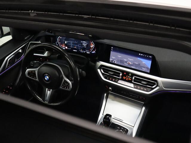 BMW 4-SERIE Gran Coupé 420i M Sport [SCHUIFKANTELDAK, HARMAN KARDON, APPLE CARPLAY, ANDROID, LEDEREN MEMORY SEATS, CAMERA, STUUR- + STOELVERWARMING, CRUISE, NIEUWSTAAT]