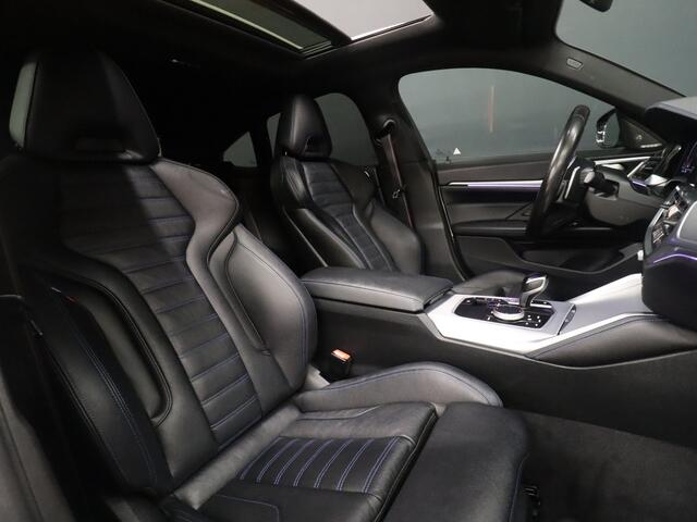 BMW 4-SERIE Gran Coupé 420i M Sport [SCHUIFKANTELDAK, HARMAN KARDON, APPLE CARPLAY, ANDROID, LEDEREN MEMORY SEATS, CAMERA, STUUR- + STOELVERWARMING, CRUISE, NIEUWSTAAT]