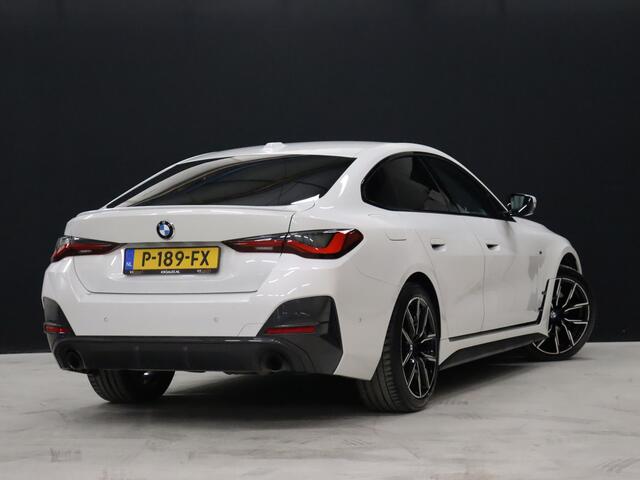 BMW 4-SERIE Gran Coupé 420i M Sport [SCHUIFKANTELDAK, HARMAN KARDON, APPLE CARPLAY, ANDROID, LEDEREN MEMORY SEATS, CAMERA, STUUR- + STOELVERWARMING, CRUISE, NIEUWSTAAT]