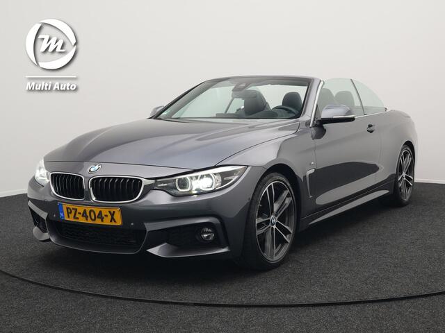 BMW 4-SERIE Cabrio 420i M Sport 184pk | Lederen Sportstoelen Memory Verwarmd | Navi Pro | Head-up Display | Camera | LED |