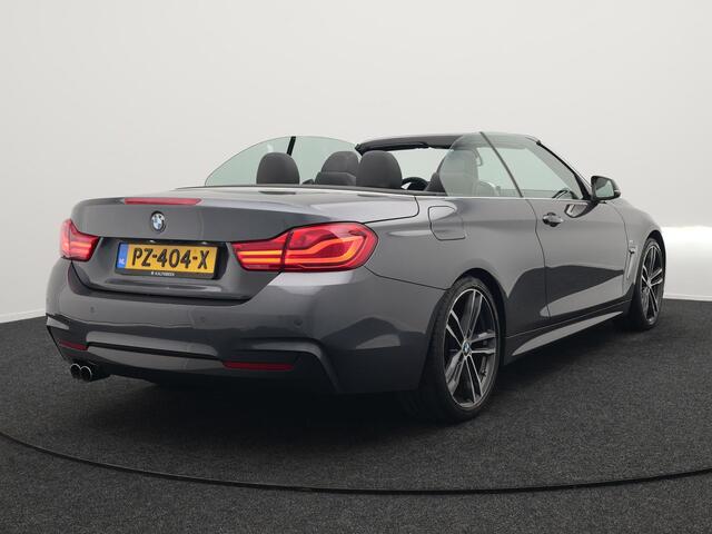 BMW 4-SERIE Cabrio 420i M Sport 184pk | Lederen Sportstoelen Memory Verwarmd | Navi Pro | Head-up Display | Camera | LED |