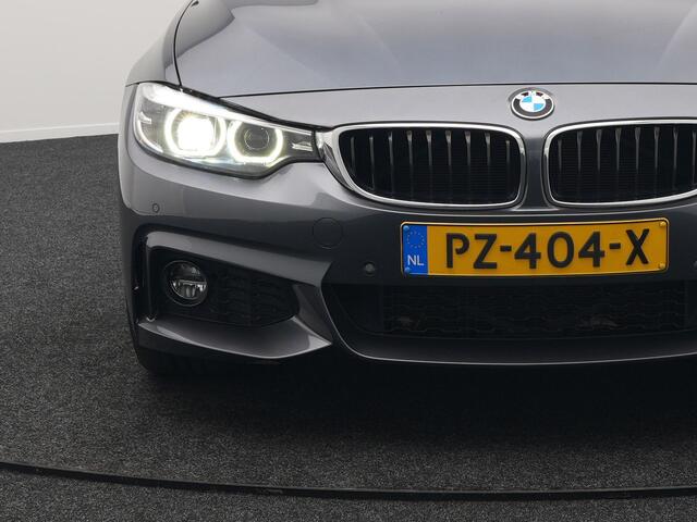 BMW 4-SERIE Cabrio 420i M Sport 184pk | Lederen Sportstoelen Memory Verwarmd | Navi Pro | Head-up Display | Camera | LED |