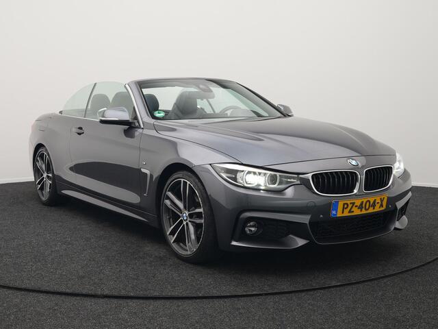 BMW 4-SERIE Cabrio 420i M Sport 184pk | Lederen Sportstoelen Memory Verwarmd | Navi Pro | Head-up Display | Camera | LED |