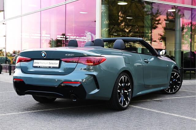 BMW 4-SERIE Cabrio 430i xDrive M Sport Automaat / Achteruitrijcamera / Comfort Access / Adaptieve LED / M Sport onderstel / Stoelverwarming / Widescreen Display