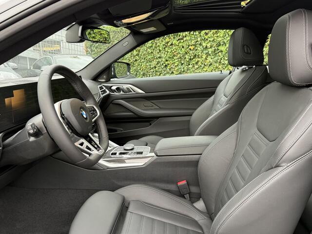 BMW 4-SERIE Coupé 420i | M-Sport Pro | 19'' | S/k-dak | Harman/Kardon | Park. Plus | Driv. Prof. | Head-Up | Comf. Acc. | Elek. achterklep | Laser achterlicht | Stuur + Stoelverw. | Adapt. LED
