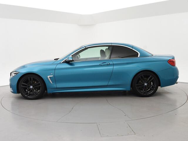 BMW 4-SERIE Cabrio 420i M-SPORT + NEKVERWARMING | HEAD-UP | DAB | HARMAN/KARDON | MEMORY | CAMERA | SPORTSTOELEN