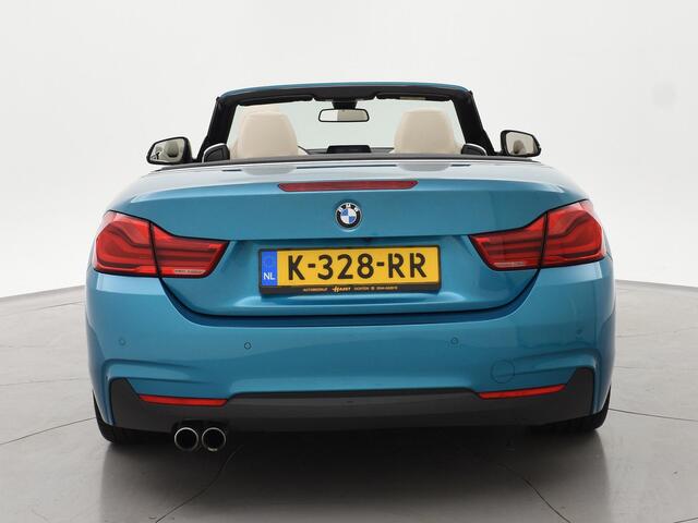 BMW 4-SERIE Cabrio 420i M-SPORT + NEKVERWARMING | HEAD-UP | DAB | HARMAN/KARDON | MEMORY | CAMERA | SPORTSTOELEN