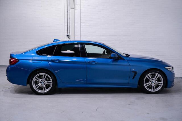 BMW 4-SERIE Gran Coupé 420d Corporate Lease High Executive M-Pakket HUD PDC v+a lane-assist front-assist 18"LMV voorstoelen electrisch bedienbaar links met memo private-glas cruise-controle schakelflippers aan het stuur allu-inlegdelen allcantara/stof camera stoelver