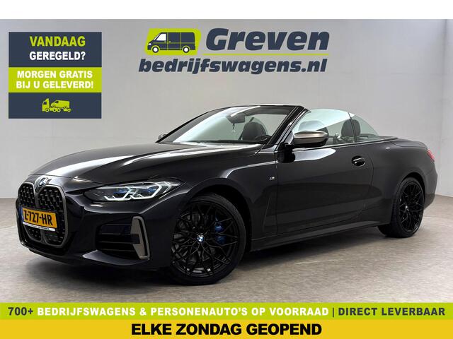BMW 4-SERIE M440i xDrive 374PK M-pakket High Executive | Cabrio | BMW Laser | Memory | Curved Display | H/K | HuD | Sfeer | 360°