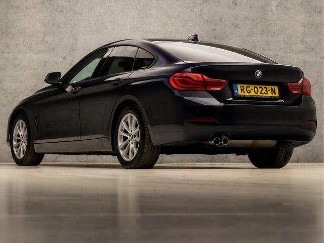 BMW 4-SERIE Gran Coupé 420i High Executive 184Pk Automaat (GROOT NAVI, CLIMATE, LEDER, STOELVERWARMING, GETINT GLAS, SPORTSTOELEN, PARKEERSENSOREN, LED KOPLAMPEN, NIEUWE APK, NIEUWSTAAT)