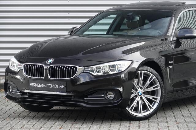 BMW 4-SERIE Gran Coupé 430i Centennial High Executive | Schuif-Kanteldak | HUD | Memory | H&K | Keyless | 360 |