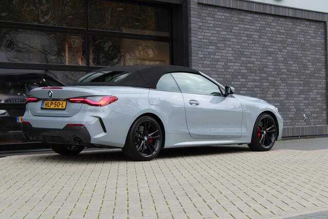 BMW 4-SERIE Cabrio 430i | M-SPORT | LASER | MEMORY | AIRSCARF | STUURVERW | LEDER | CARPLAY | CAMERA |