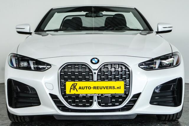 BMW 4-SERIE Cabrio 430i xDrive M-Sport / Opendak / Harman Kardon / ACC / HUD / Nekverwarming / 3D vieuw / CarPlay