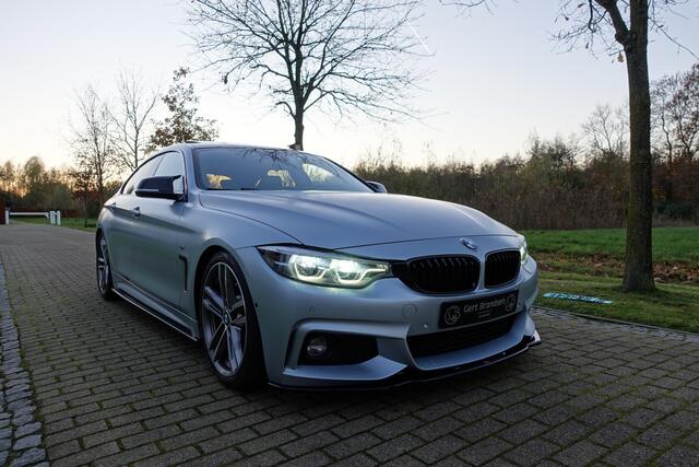 BMW 4-SERIE Gran Coupé 440i High Executive Edition | BTW | Head Up | Stoelverwarming | Schuif-kantel | Leder | Remus | Keyless |