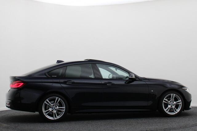 BMW 4-SERIE Gran Coupé 418i Executive Edition M Sport Leer, Schuif-/Kanteldak, Head-Up, Camera, Navigatie, PDC