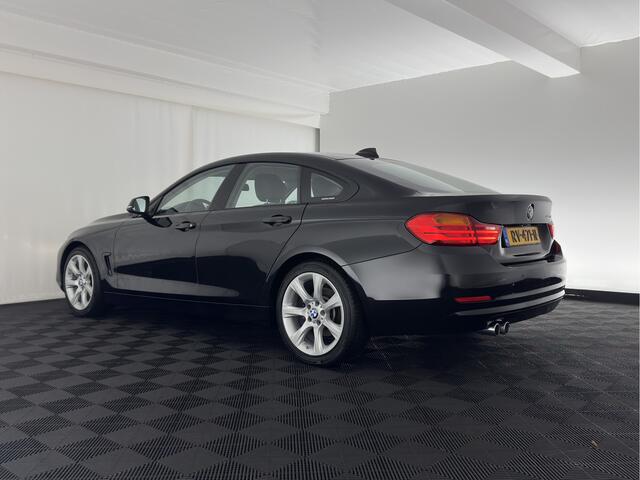 BMW 4-SERIE Gran Coupé 420d Centennial High Executive (INCL-BTW) Aut. *NAVI-FULLMAP | FULL-LEATHER | HEATED- COMFORTSEATS | ECC | BI-XENON | KEYLESS | MEMORY-PACK | PDC | 18'' ALU*