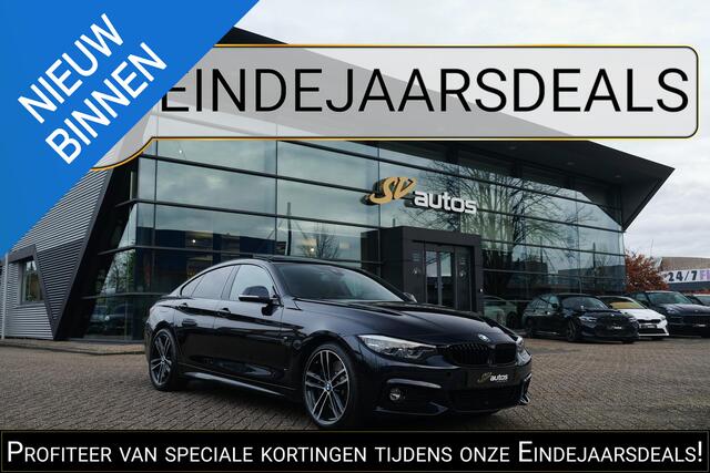 BMW 4-SERIE Gran Coupé 430i 252pk M-sport Schuifdak Leder NLauto 19" LMV Sportautomaat Groot navigatie