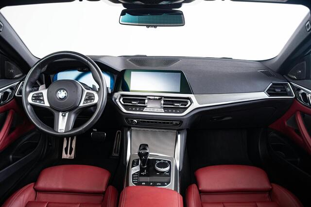 BMW 4-SERIE Cabrio 430i High Executive M Sport - Elektrisch verwarmde voorstoelen - Windscherm - Air collar - Comfort Access - Driving Assistant Professional - Active Guard Plus - Head up - Harman Kardon -