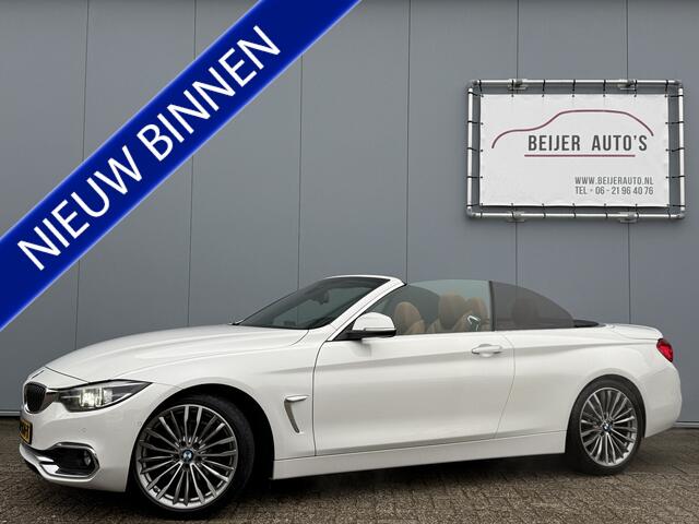 BMW 4-SERIE Cabrio 420i High Executive Automaat Camera/19inch.
