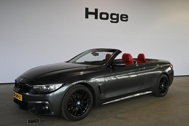 BMW 4-SERIE Cabrio 420i High Executive M-Pakket Automaat Clima Navigatie Leder Rijklaarprijs Inruil Mogelijk!