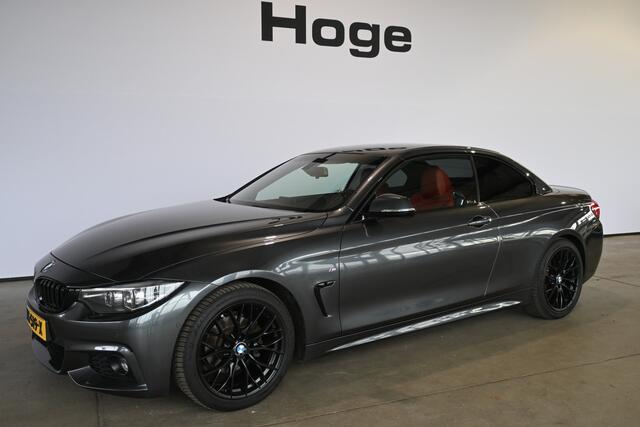 BMW 4-SERIE Cabrio 420i High Executive M-Pakket Automaat Clima Navigatie Leder Rijklaarprijs Inruil Mogelijk!