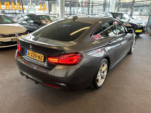 BMW 4-SERIE Gran Coupé 420i High Executive Edition M Sport | Facelift | Digital dashboard | Achteruitrijcamera | Lederen bekleding | Adaptief onderstel | Dealer onderhouden | Climate control | Cruise control | Stoelverwarming | Navigatie | Park assist | Elek. kofferk