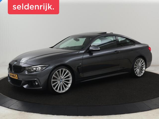 BMW 4-SERIE Coupé 418i M Sport | Schuifdak | Leder | Stoelverwarming | 20'' | Sportstoelen | Full LED | Navigatie | Parkeerhulp | Climate control | Cruise control | 74.200km NAP