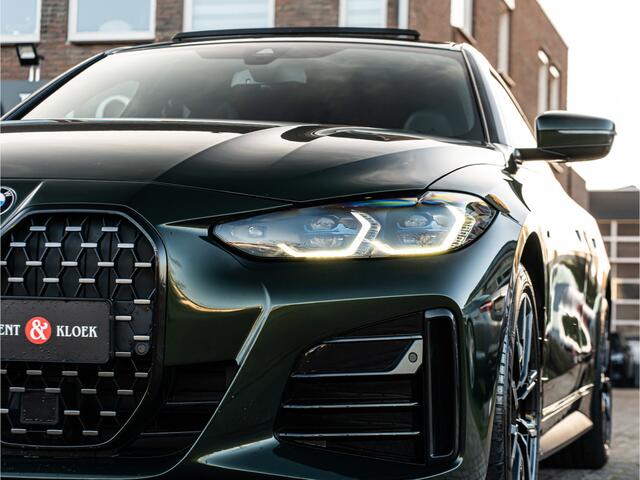 BMW 4-SERIE Gran Coupé 420i Business M-Sport ORG NL PANO LASER HUD CAMERA LEDER ELEK TREKHAAK