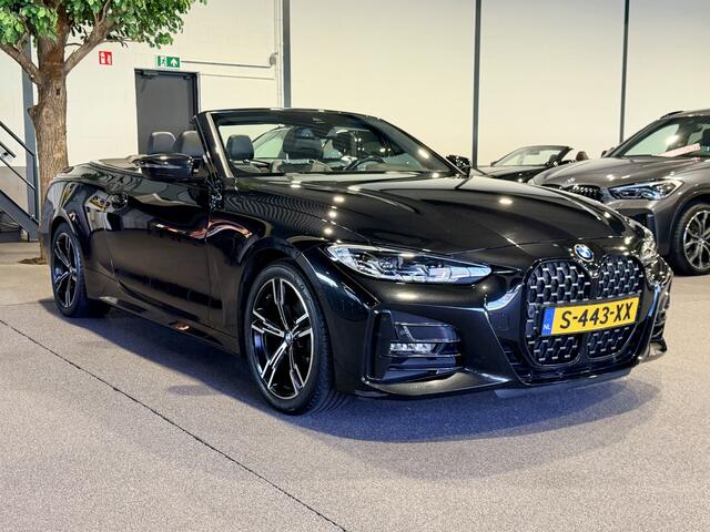 BMW 4-SERIE Cabrio 420i High Executive H/K | Camera |Stoel/stuur/nek verwarming | Carplay | Navigatie