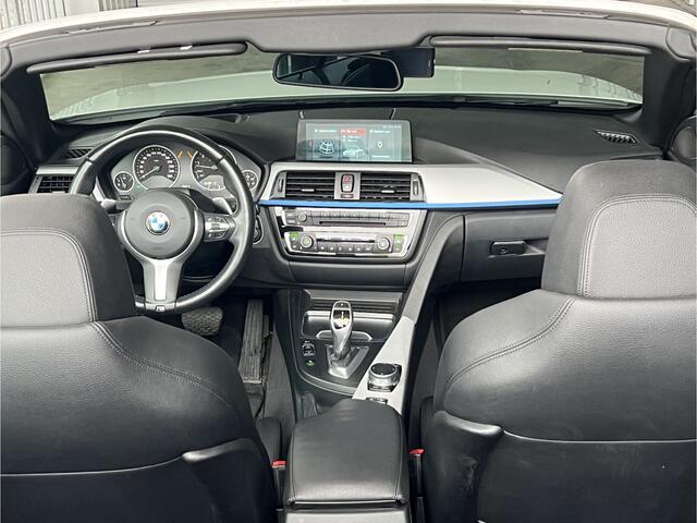 BMW 4-SERIE Cabrio 428i M Sport | HEAD-UP DISPLAY | CAMERA | LEDER | NAVI | CARPLAY | LMV 19'' | NEK/STOEL/STUURVERWARMING | PDC V+A | KEYLESS | CRUISE CONTROL | CLIMATE CONTROL | BLUETOOTH