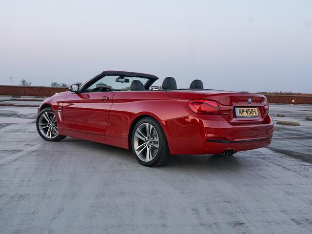 BMW 4-SERIE Cabrio 430i Aut-8. High Exe. l Sport Line l Trekhaak l CarPlay l HiFi l Leder