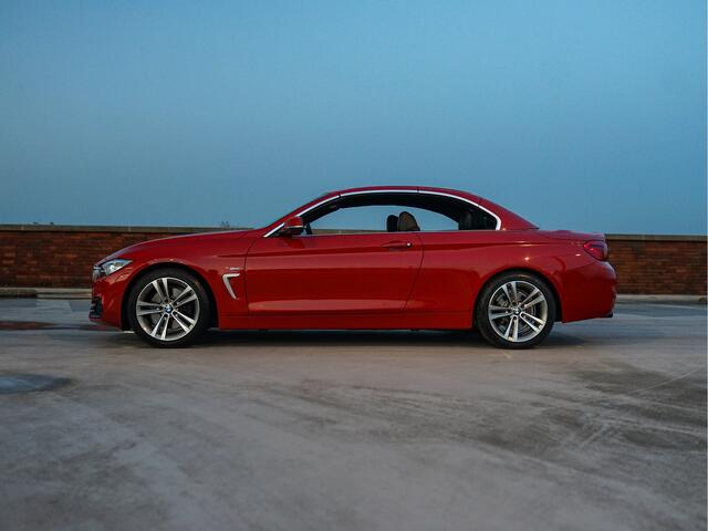 BMW 4-SERIE Cabrio 430i Aut-8. High Exe. l Sport Line l Trekhaak l CarPlay l HiFi l Leder