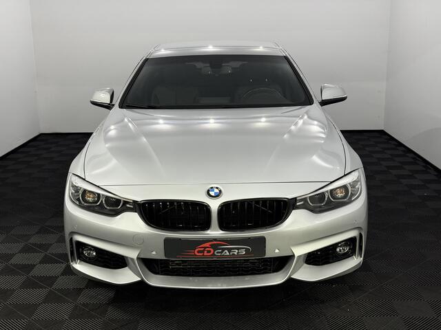 BMW 4-SERIE Gran Coupé 418i High Executive M sport Leder, Camera, Navi, Stoelverwarming, Cruise control, Elektrische achterklep, Keyless start, Lichtmetalen velgen