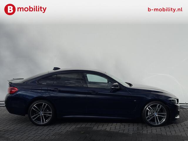 BMW 4-SERIE Gran Coupé 420i High Executive M-Sport 'Tansanit-Blau' Apple CarPlay | Harman/Kardon | Head-Up | DAB Audio | Leer | 360 Camera