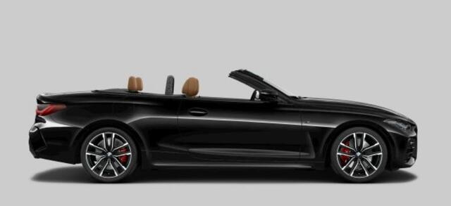 BMW 4-SERIE Cabrio M440i Driving Assistant Professional - Harman Kardon - BMW Laserlight - Air collar - Windscherm - Interieurvoorverwarming - Elektrisch verwarmde voorstoelen - Parking Assistant Plus -