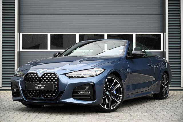 BMW 4-SERIE Cabrio 430i M-SPORT / LEDER / MEMORY / NEKVERWARMING / CAMERA / LED / SFEERVERLICHTING / NL AUTO