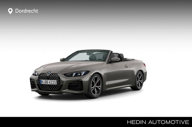 BMW 4-SERIE Cabrio 420i I Special Request Lakkleur I M Sport Pro I Comfort Pack I Adaptieve LED koplampen en laser achterlichten I Air Collar I Windscherm I